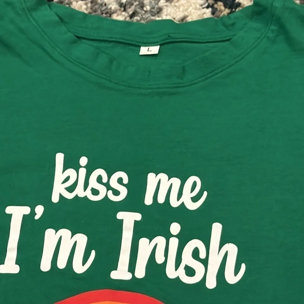 Kiss me I'm  Irish T shirt